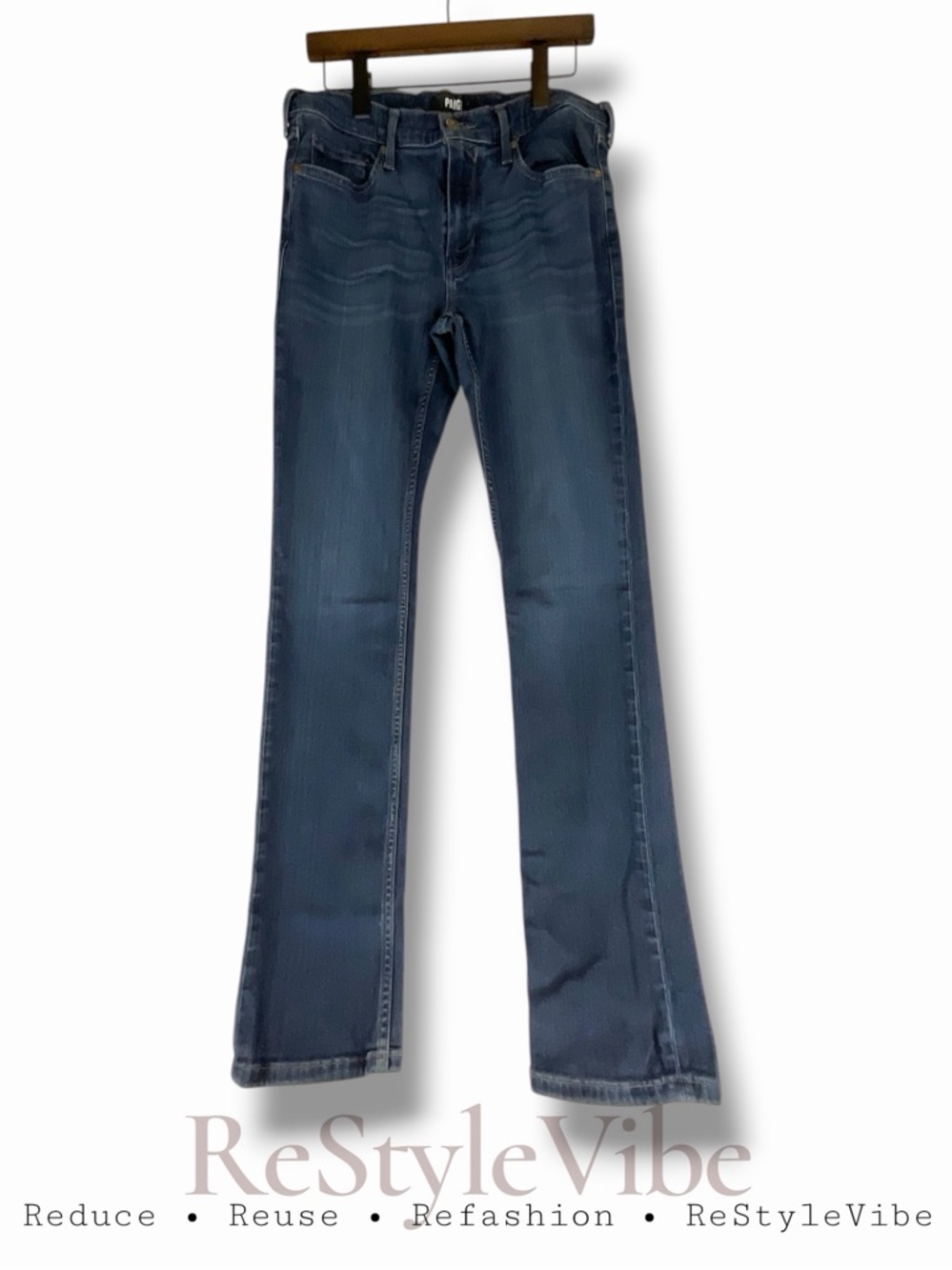 PAIGE Men’s Size 33 Denim Jeans Lennox Style Slim Fit Fitted Stretch Transcend
